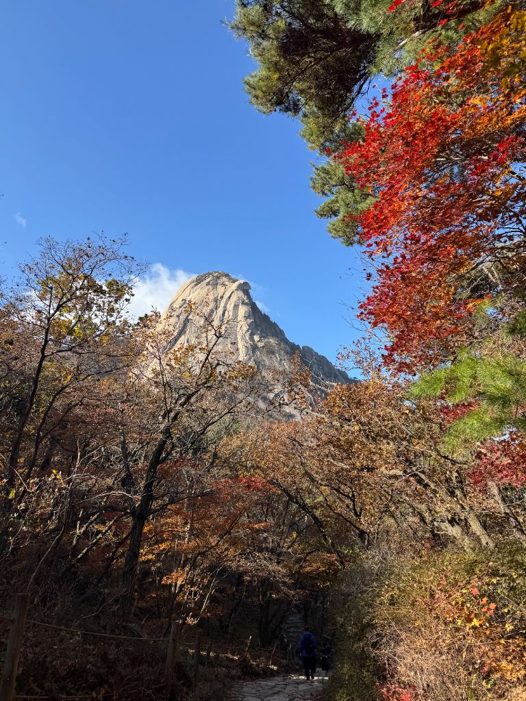Bukhansan granite peak